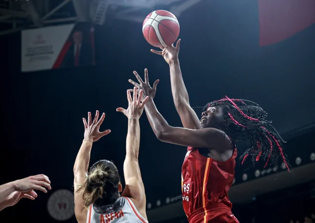 Galatasaray Kadın Basketbol Takımı’ndan Mersin Deplasmanında...