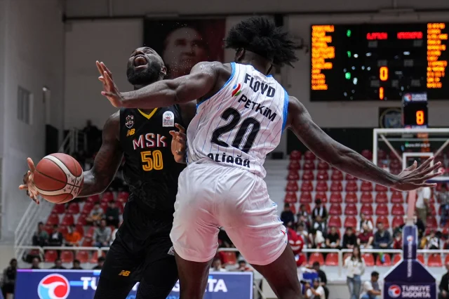 Türkiye Sigorta Basketbol Süper Ligi'nde Aliağa Petkimspor'un Nefes Kesen Zaferi