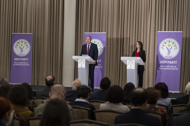 DEM Partisi Liderlerinden Barış Mesajı: Yeni Dönem Başlıyor
