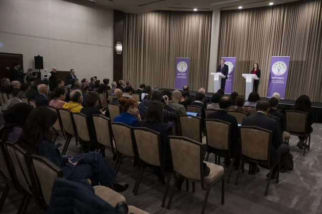 DEM Partisi Liderlerinden Barış Mesajı: Yeni Dönem Başlıyor
