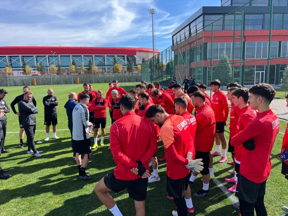 Arca Çorum FK, Kütahyaspor Maçına Hazırlıklarını Hızlandırdı