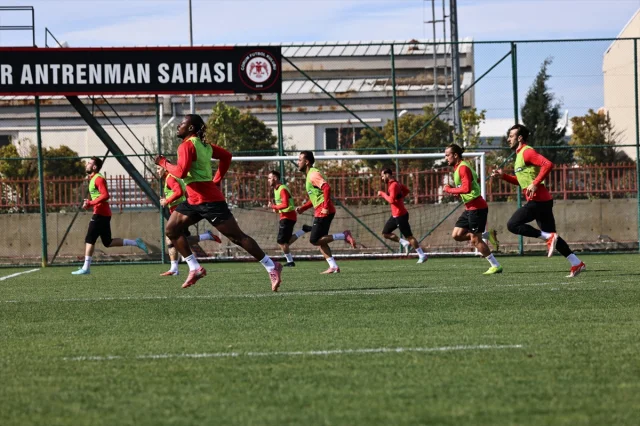 Arca Çorum FK, Kütahyaspor Maçına Hazırlıklarını Hızlandırdı
