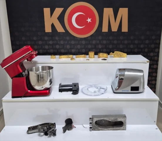 Kırşehir'de Takside 21 Kilo 506 Gram Kaçak Altın Ele Geçirildi