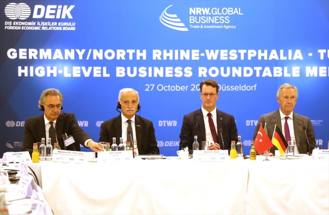 Kuzey Ren-Vestfalya'dan Türkiye ile Ekonomik İlişkilerde Yeni Dönem Vurgusu