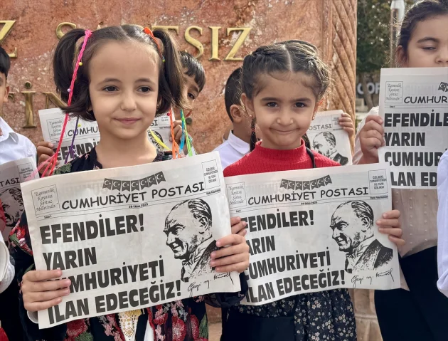 Kırşehir'de Küçük Tarihçiler Cumhuriyet'i Yeniden Yaşattı!