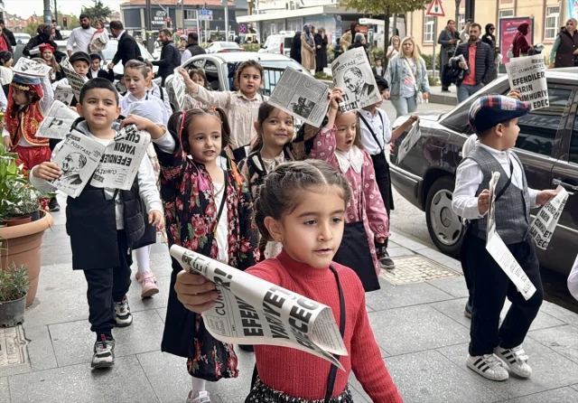 Kırşehir'de Küçük Tarihçiler Cumhuriyet'i Yeniden Yaşattı!