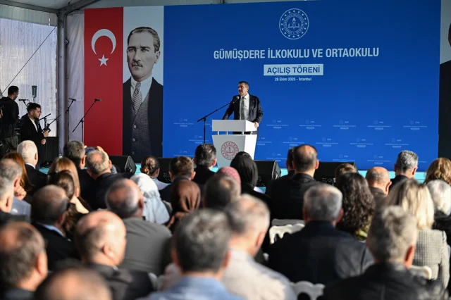 Gümüşdere Okulları Açıldı: Bakan Tekin'den Önemli Vurgular