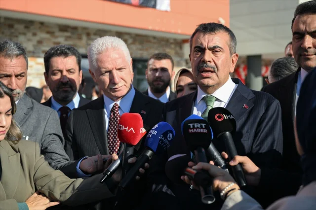 Gümüşdere Okulları Açıldı: Bakan Tekin'den Önemli Vurgular