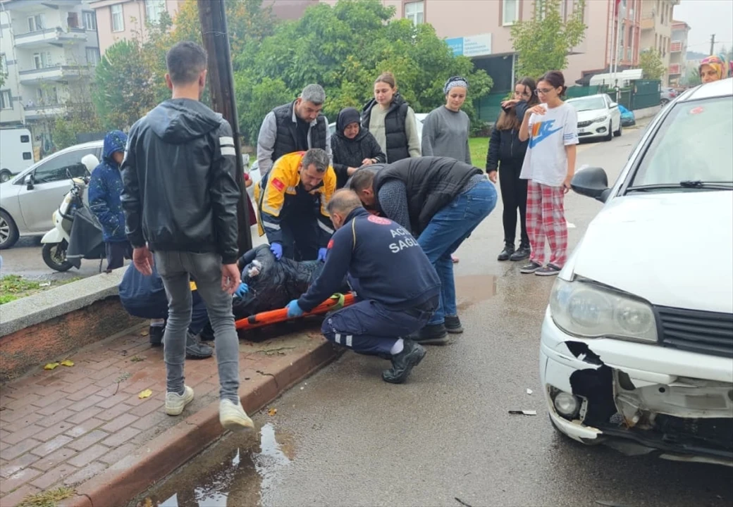 Bursa'nın İnegöl İlçesinde Yaşanan Motosiklet Kazası Büyü Bozdu