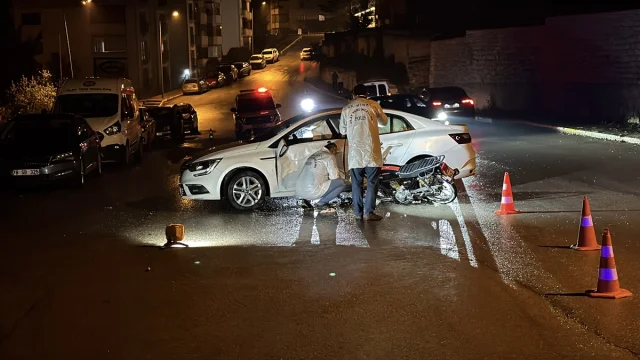 Karabük'te Şoke Eden Kaza: Otomobil ve Motosiklet Çarpıştı