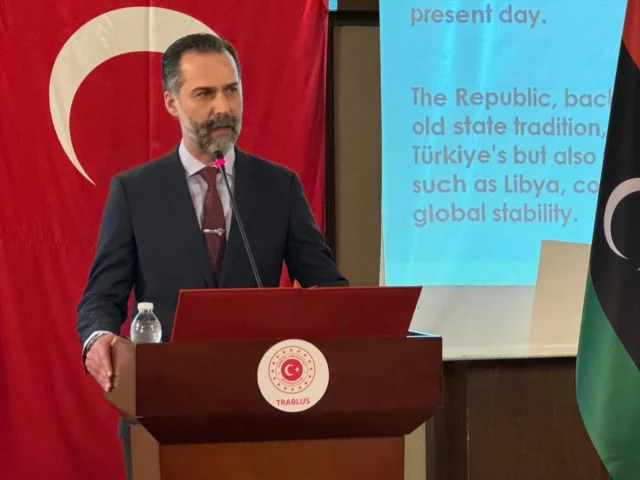Trablus'ta Coşkulu Cumhuriyet Bayramı Kutlaması