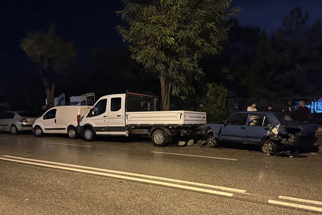 Eskişehir'deki heyecan verici kovalamaca kazayla sonlandı