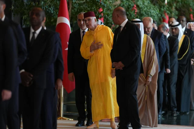 Cumhurbaşkanı Erdoğan Anıtkabir'den Cumhurbaşkanlığı Külliyesi'ne