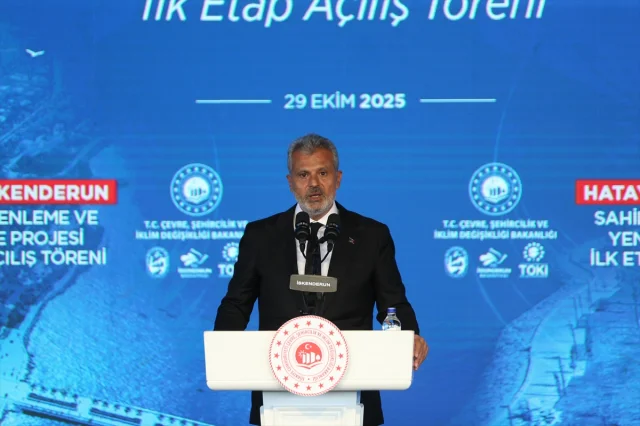 Bakan Kurum Hatay'da Yeni Projeleri Anlattı