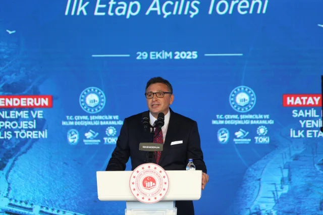 Bakan Kurum Hatay'da Yeni Projeleri Anlattı
