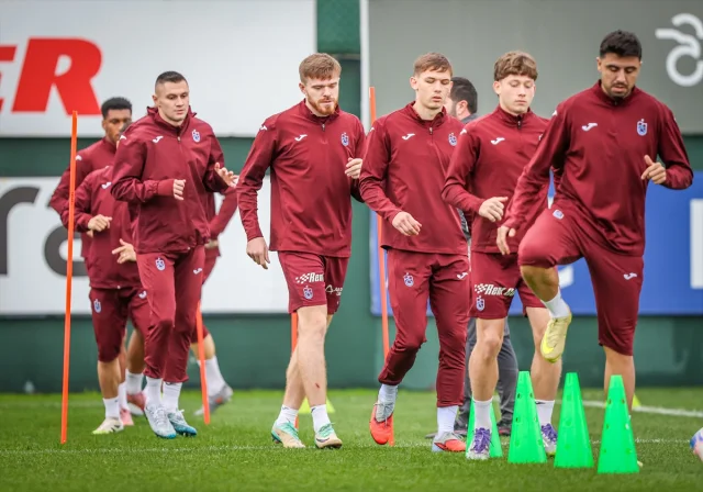 Trabzonspor'un Galatasaray Maçı Öncesi Hazırlıklarına İlişkin Tüm Detaylar