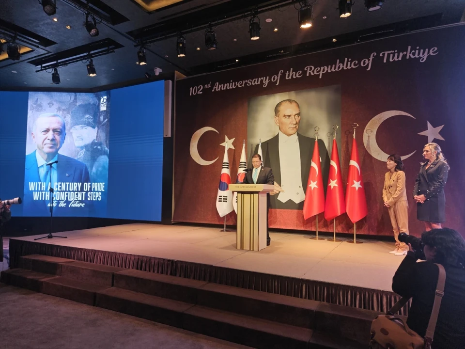 Seul'de Cumhuriyet Bayramı Coşkusu: Türkiye ve Güney Kore'den Anlamlı Buluşma