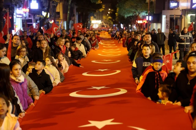 Trakya'da Cumhuriyet Bayramı Coşkusu Sokaklara Taştı