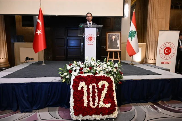 Beyrut'ta 29 Ekim Cumhuriyet Coşkusu: Türkiye ve Lübnan Arasında Tarihi Bağlar Yeniden Canlanıyor