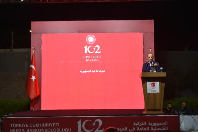 Musul'da Cumhuriyet Coşkusu Göz Doldurdu