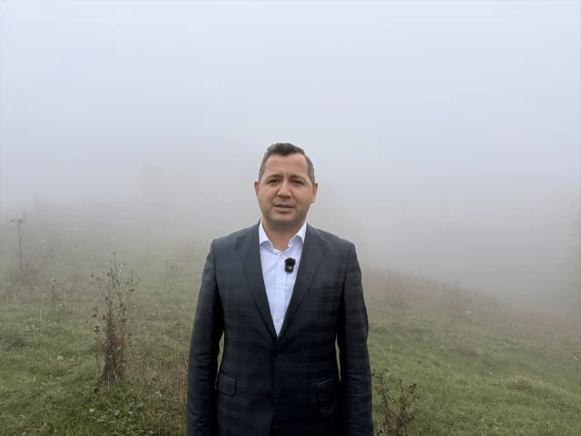 Samsun'da Dürtmen Dağı'nın Gizemli Sis Denizi Görüntülendi