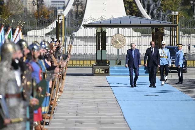 Cumhurbaşkanı Erdoğan ve Almanya Başbakanı Merz Ankara'da Buluştu