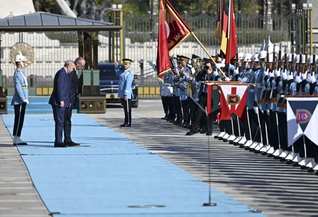 Cumhurbaşkanı Erdoğan ve Almanya Başbakanı Merz Ankara'da Buluştu