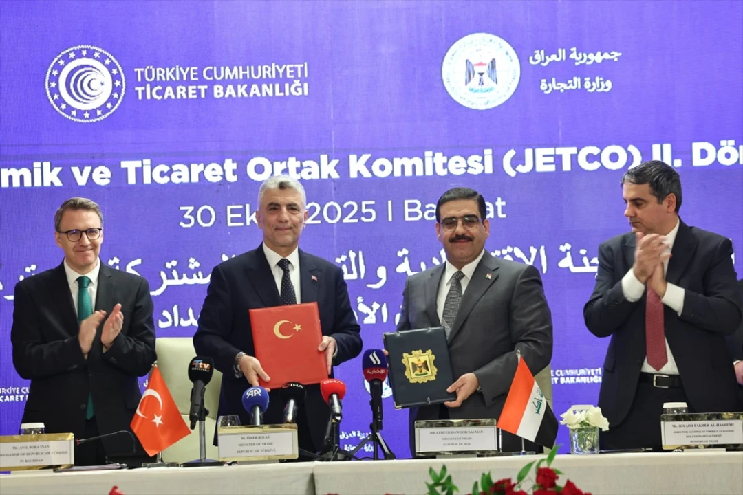 Türkiye ve Irak Arasındaki Ticaret Anlaşmasında Yeni Dönem