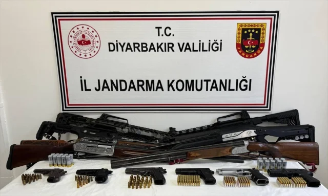 Diyarbakır'da Büyük Operasyon: Silah Arsenali Ele Geçirildi
