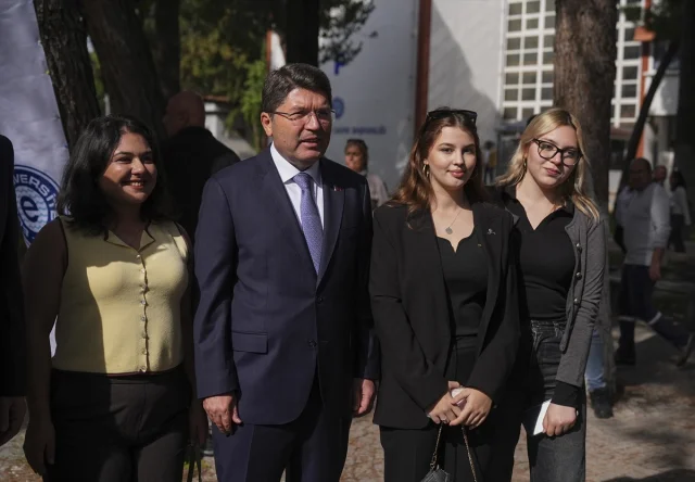 Adalet Bakanı Tunç'un Ege Üniversitesi'nde Dikkat Çeken Mesajları