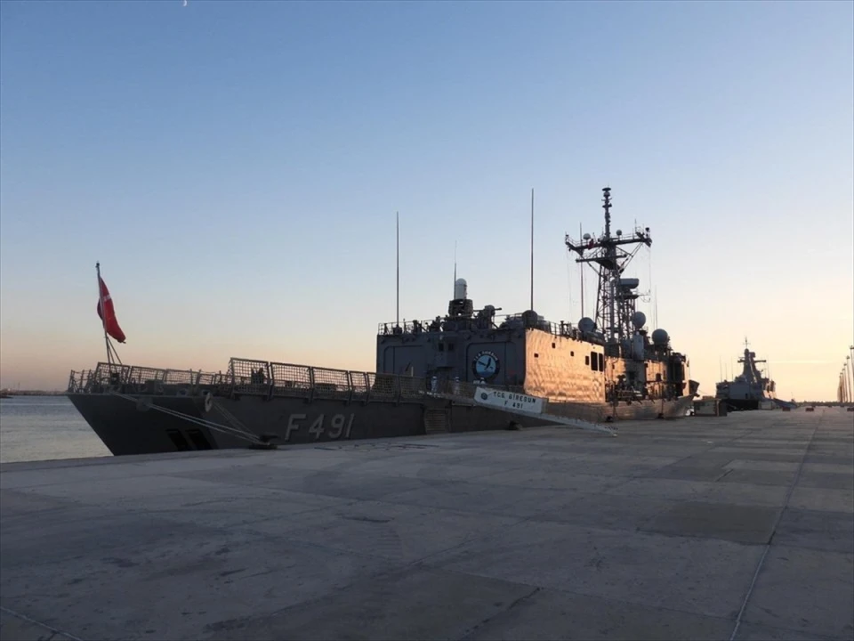 TCG Giresun Fırkateyni Mısır'da Bayram Coşkusunu Yaşattı