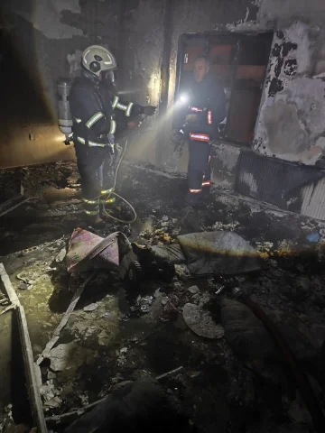 Mardin'de Yangın Paniği: Dumandan Etkilenenler Hastaneye Kal...