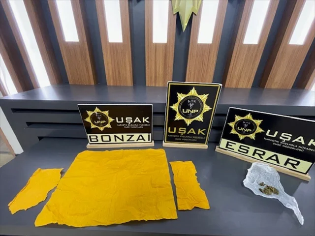 Uşak'ta Geniş Kapsamlı Uyuşturucu Operasyonları: 8 Kişi Tutuklandı