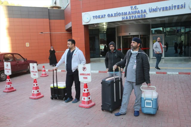 Tokat'ta Bir Beyin Ölümü Sonrası Gelen Hayat Bağışı