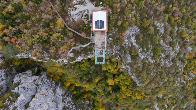 Kastamonu'da adrenalin dolu manzara: Cam terasta sonbahar büyüsü