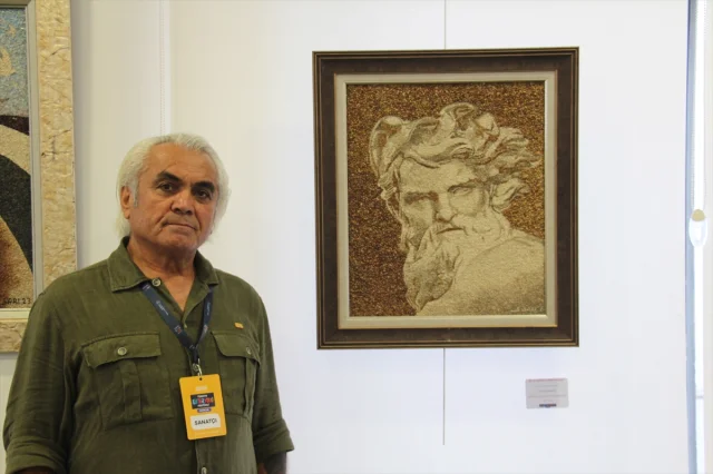 "Adil-i Mutlak" sergisi Antalya'da sanatseverlerle buluştu