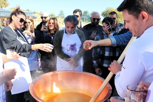 Safranbolu'da Safran İmecesiyle Gelenek Yaşatılıyor