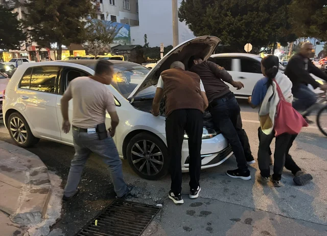 Antalya'da Minik Kedinin Hayatta Kalma Mücadelesi