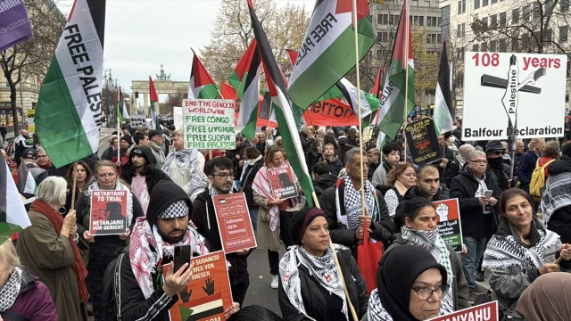 Berlin'de Balfour Deklarasyonu'na Karşı Sert Tepki