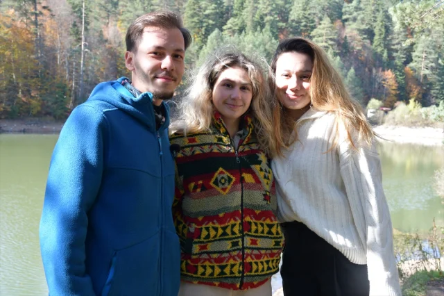 Sonbaharın Büyüleyici Renkleri Bilecik Ormanlarını Sardı
