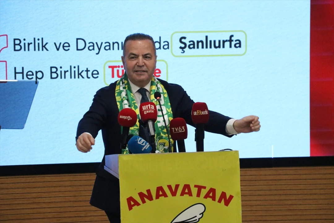 İbrahim Çelebi Şanlıurfa'da Birlik Mesajı Verdi