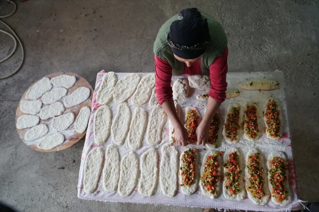 Çorum'un Taş Fırınlarında Geleneksel Pide Keyfi