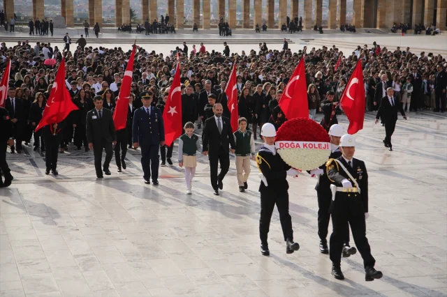 Doğa Koleji'nin 10 Kasım'a Özel Anıtkabir Ziyareti Duygusal Anlara Sahne Oldu