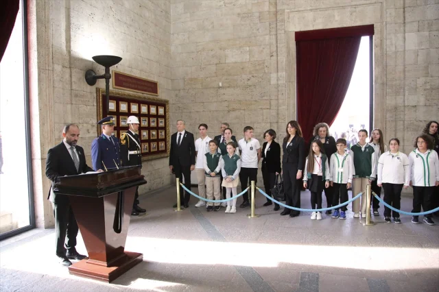 Doğa Koleji'nin 10 Kasım'a Özel Anıtkabir Ziyareti Duygusal Anlara Sahne Oldu