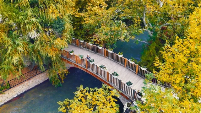 Tohma Kanyonu'nda Sonbaharın Büyüleyici Atmosferi