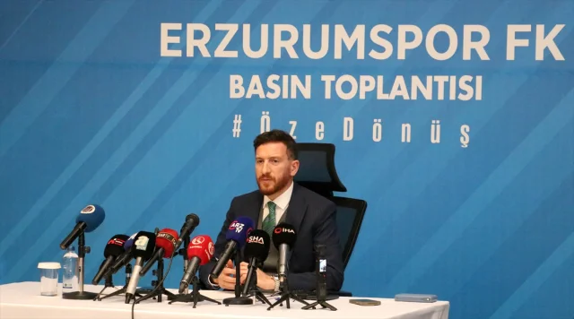 Erzurumspor FK Başkanı Ahmet Dal'ın Büyük Gururu