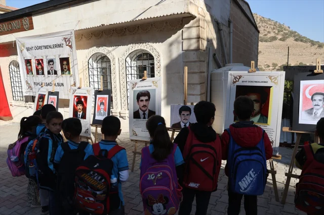 Mardin'de 31 Yıl Önce Şehit Edilen Öğretmenler Unutulmadı