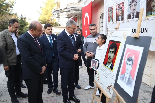 Mardin'de 31 Yıl Önce Şehit Edilen Öğretmenler Unutulmadı