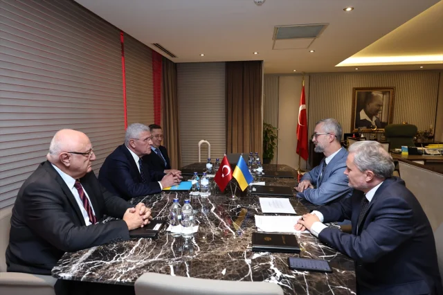 İYİ Parti Lideri Dervişoğlu, Ukrayna Büyükelçisi ile Ne Konuştu