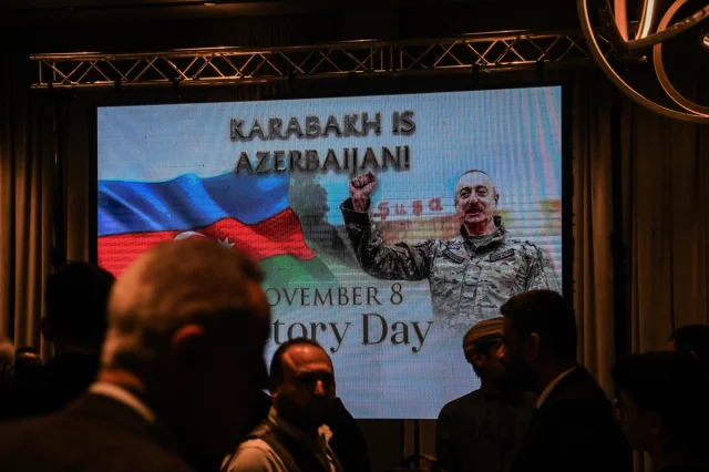 Şam'da Azerbaycan'ın Karabağ Zaferi Coşkuyla Kutlandı